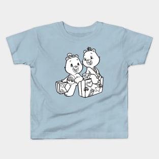 Twin care bears Kids T-Shirt